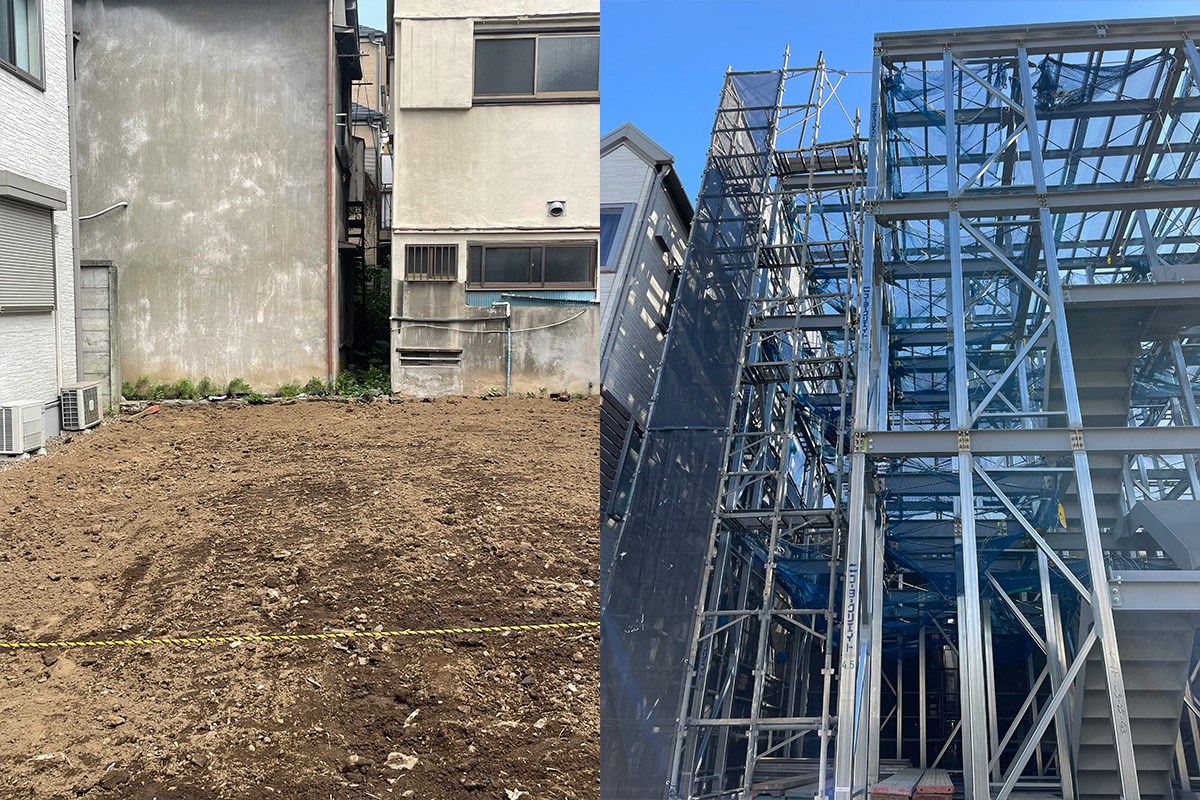 Kフレームが活きる土地