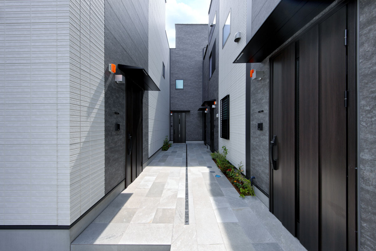 テラスハウスの外観