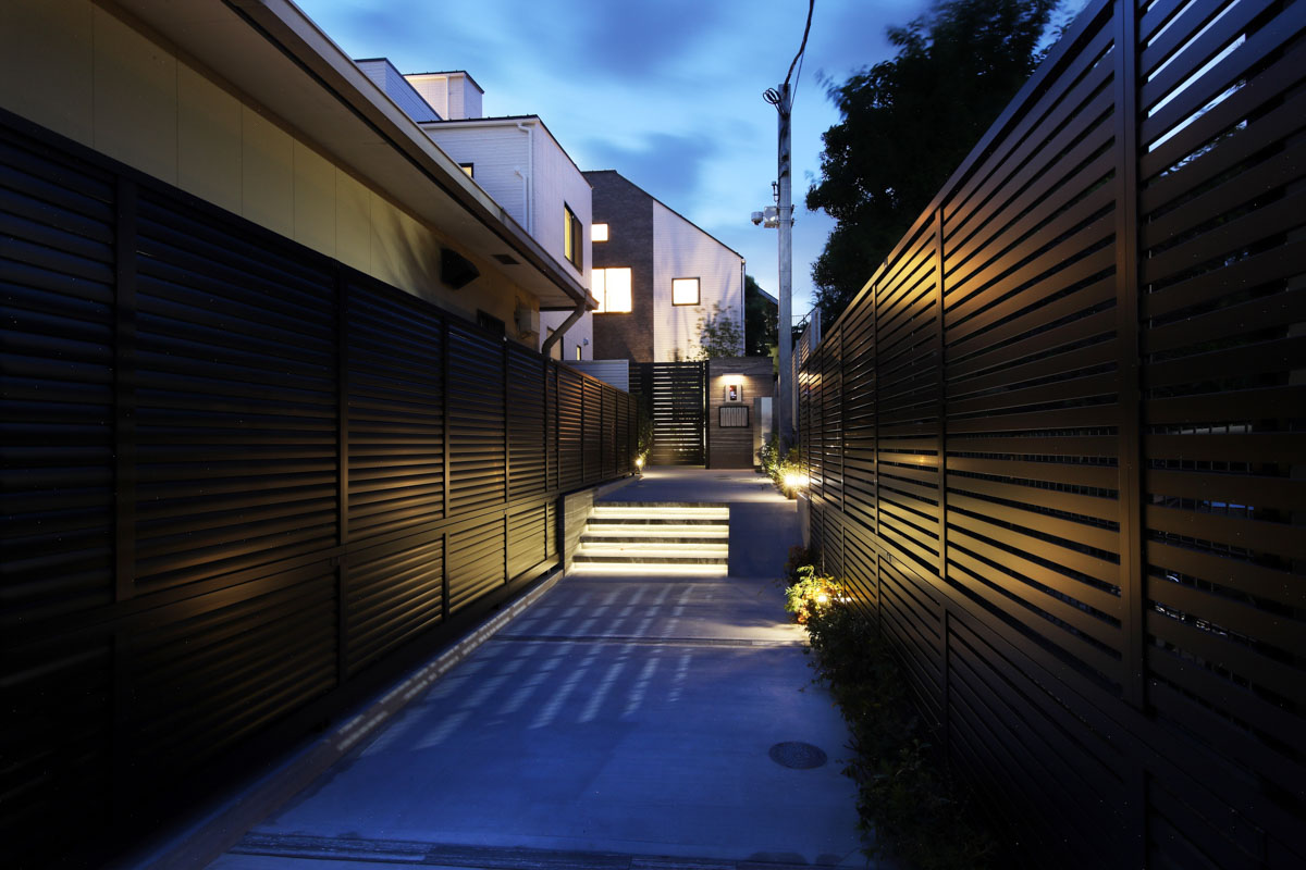 テラスハウスの外観